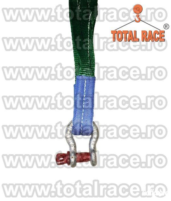 Total Race comercializeaza din stoc dispozitive ridicare chingi 1 brat cu carlige cu ochi si siguranta , dispozitiv de chingi cu un brat cu carlige cu autoblocare, sistem de ridicare din chingi cu un brat cu carlig cu ochi si siguranta, echipament de ridi