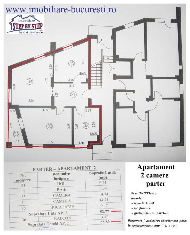 schita apartament