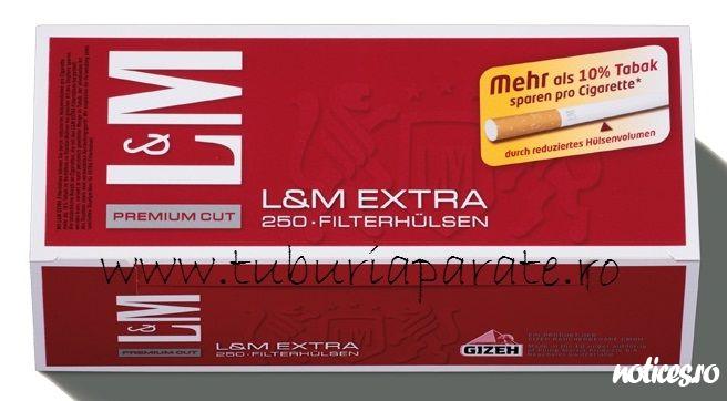 Tuburi Tigari pt.Tutun LM Red Extra 250 Buc.