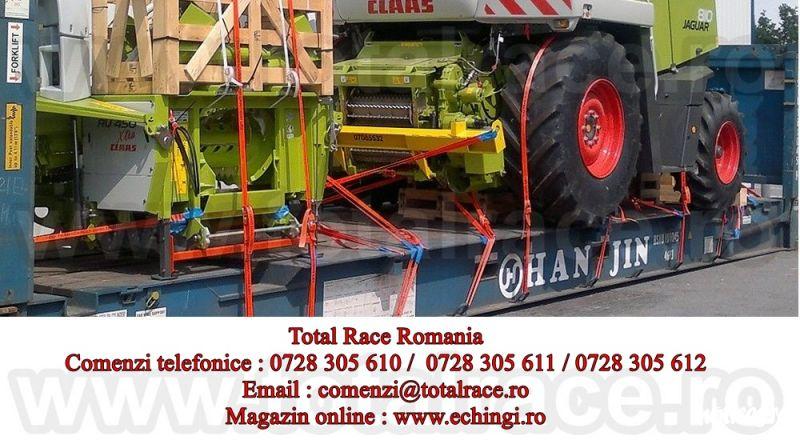 Total Race comercializeaza din stoc banda de ambalare/ancorare ce asigura transportul in siguranta a tuturor produselor/marfurilor (transport maritim,transport rutier,transport feroviar,transport agabaritic,transport special), legarea solarelor, tamplarie