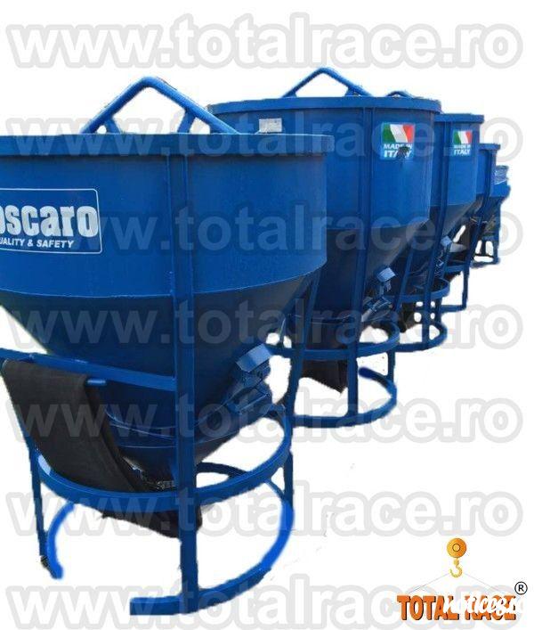 Total Race comercializeaza din stoc Bucuresti cupe de beton pentru macara, cupe de beton diferite capacitati cu livrare imediata din stoc sau la comanda, cupa de beton cu descarcare centrala , cupa de beton cu furtun de cauciuc, cupa de beton cu descarcar