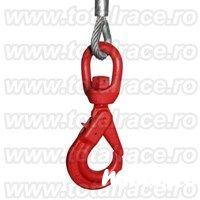 echipamente de ridicare carlige rotative autoblocare , carlig rotativ cu autoblocare , carlig rotativ cu autoblocare capacitati mari , carlige rotative autoblocare diverse capacitati de la 1 tona la 18 tone, carlige rotative cu siguranta grad 80 , carlige