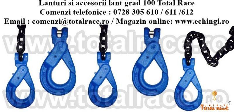 Total Race Romania comercializeaza cu livrare din stoc Bucuresti carlige clevis cu siguranta grad 100 , carlige clevis cu autoblocare grad 100, carlige cu ochi , autoblocare si maner grad 100 , carlig cu ochi si autoblocare grad 100 ,  carlige scurtare pe