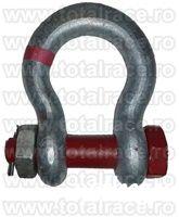 chei tachelaj off road. Cheile de tachelaj / gambeti / shackles sunt forjate, material otel-aliat, galvanizate la cald avand capacitatea stantata permanent pe shackles.  Cheile de tachelaj Crosby® se livreaza cu certificate de calitate CE de la producato