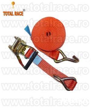 Total Race Romania comercializeaza cu livrare din stoc Bucuresti chingi de ancorare profesionale din poliester, chingi de ancorat marfa pe camioane, chingi de arimare, chinga de ancorare paleti, chinga de ancorat marfa din doua parti, chingi productie Ola
