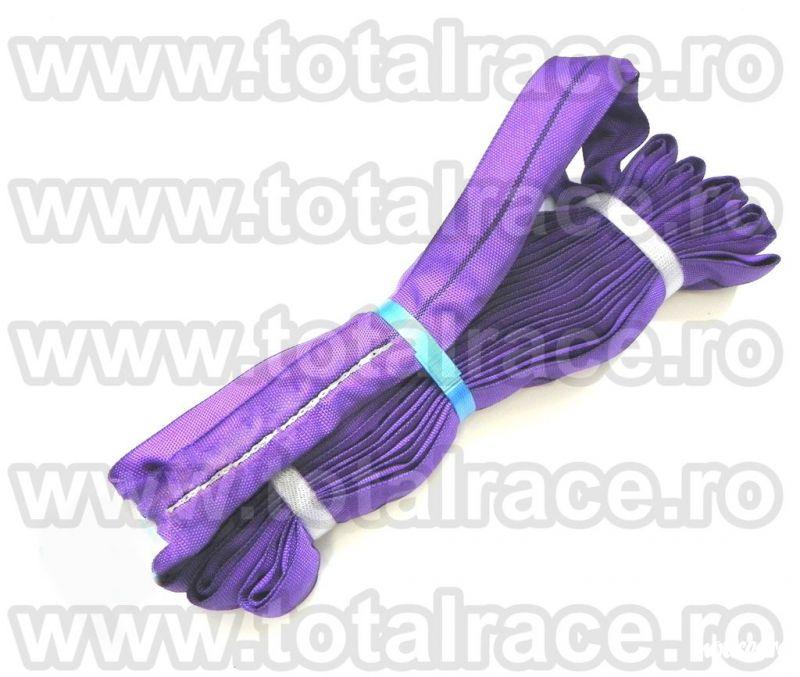Total Race livreaza din stoc chingi textile de ridicare cu lungimi mici , chingi de ridicare, chingi textile din poliester, chingi cu urechi,chingi plate, chingi rotunde, chingi circulare, chingi productie Olanda,sufe textile de ridicare, sufe macara, suf