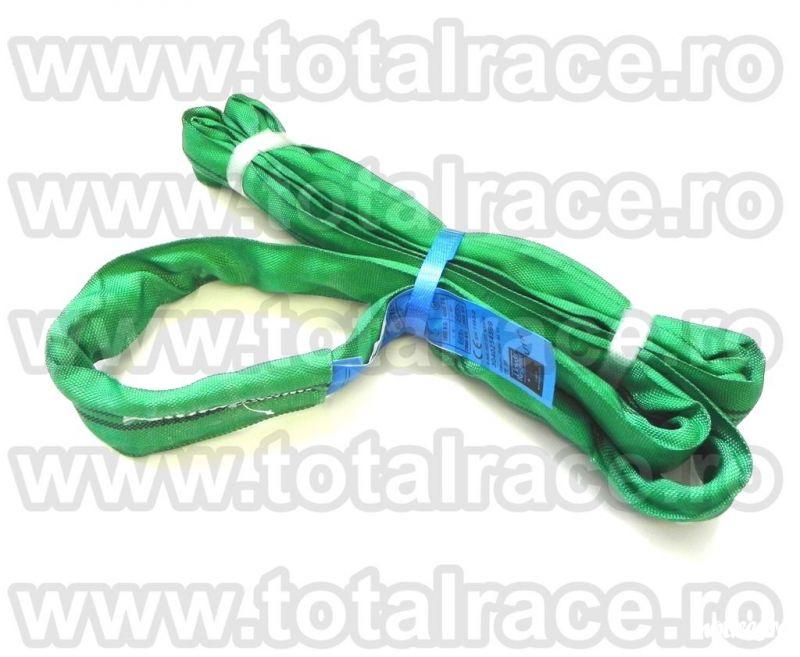 Total Race Romania comercializeaza : chingi textile de ridicare cu urechi , chingi textile circulare , chingi circulare negre pentru scene , chingi de ridicare pentru butoaie , chingi/ sufe textile de ridicare de diverse tonaje si lungimi, uzual in stoc B
