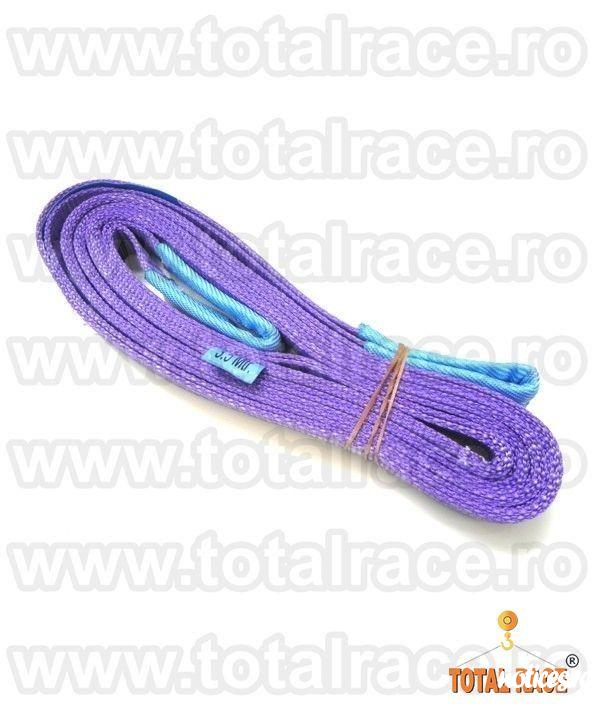 Total Race Romania livreaza din stoc: chingi cu gase diverse capacitati , sufe textile de ridicare cu urechi , sufe textile circulare, chingi circulare negre pentru scene , chingi de ridicare pentru butoaie , chingi/ sufe textile de ridicare de diverse to