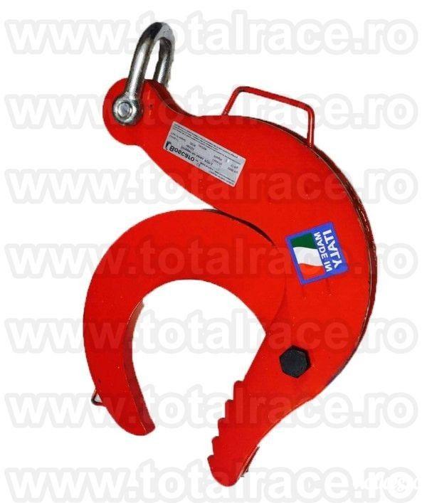 Total Race comercializeaza dispozitive din lant cu clesti pentru ridicarea verticala a tuburilor de beton,dispozitive cu 3 brate de lant si clesti model IPCC deschidere falci 40-140 mm,  productie Crosby Interproduct Olanda,  dispozitive de lant cu clesti