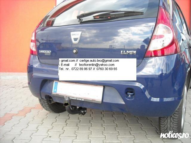 Carlig de remorcare pentru toate modelele de masini:  DACIA