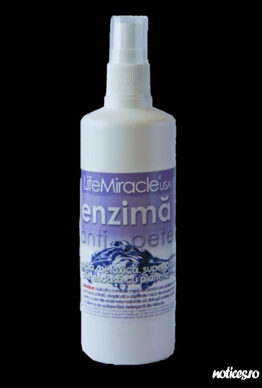 Enzima - solutie netoxica de scos pete