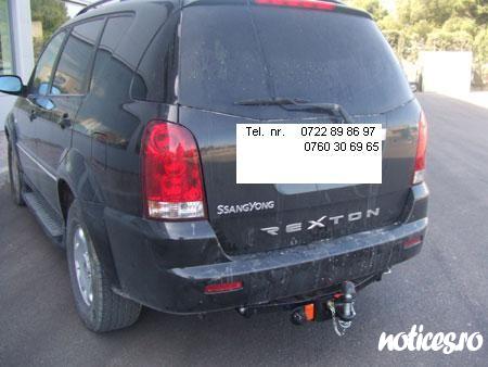 Carlig de remorcare pentru toate modelele de masini:  SSANGYONG