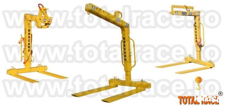 Total Race Romania comercializeaza cu livrare din stoc Bucuresti  furca paleti  model MBA, model MBRA, furca macara model MBRA-E cu arc si protectie,  furci de macara pentru transport si manevrat paleti de caramida, bca  , furca de macara cu reglarea cent