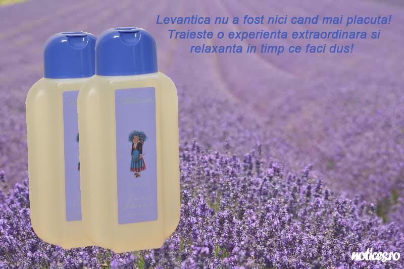 produse naturale- gel de dus lavanda
