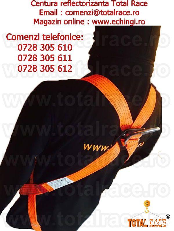 Total Race livreaza din stoc Bucuresti centuri reflectorizante , hamuri reflectorizante ,  echipament individual de protecţie împotriva căderilor de la înălţime.Centura reflectorizanta poate fi folosita oriunde este importanta o mai mare vizibilitat
