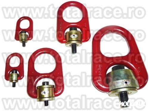 Total Race comercializeaza cu livrare rapida din stoc inele de ridicare rotative, inel rotativ, inele flexibile, ocheti ridicare cu surub, inele ridicare HR-1000 Heavy Lift Swivel Hoist Rings Crosby ocheti ridicare rotativi, surub rotativ capacitati mari,