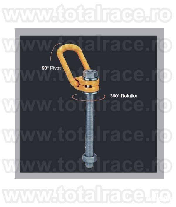 Total Race va ofera din stoc ocheti ridicare rotativi  tija lunga pentru matrite , surub rotativ tija lunga si piulita M8–M48 capacitati intre 0,3-20 tone  , inel surub rotativ tija lunga M8–M48 dimensiuni tija intre 76-295 mm, punct ridicare tija lun
