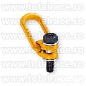 Total Race livreaza rapid din stoc inele flexibile ridicare, ocheti ridicare, puncte prindere cu fixare prin insurubare, inele ridicare rotative cu articulatie, inele pivotante, inele de ridicare cu surub, elemente prindere rotative, echipamente ridicare 