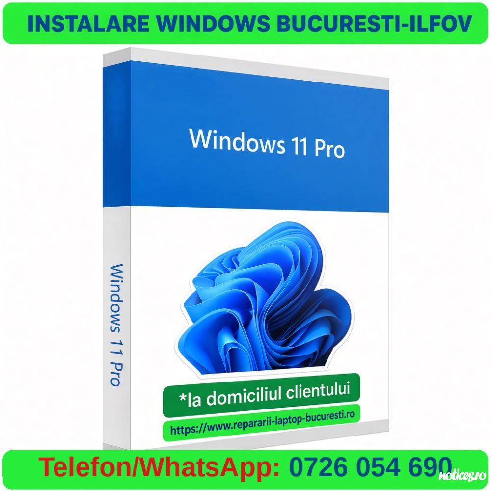 Instalare windows 11 Bucuresti - Ilfov Service PC Reparatii laptop Bucuresti la domiciliul clientului