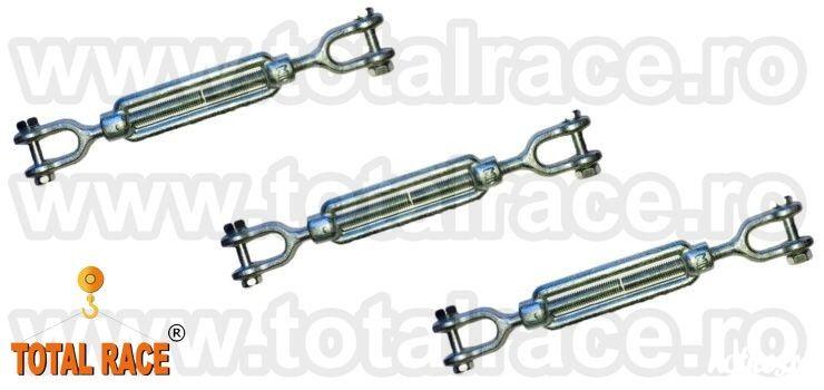Total Race Romania comercializeaza cu livrare din stoc intinzatoare de cablu de otel tip furca-furca , intinzator de cablu cu doua furci , intinzatoare cablu tip F-F cu diferite dimensiuni si capacitati .  Pentru preturi , date tehnice si disponibilitate 