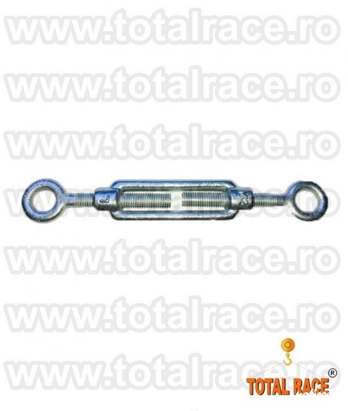 Total Race Romania livreaza din stoc intinzatoare de cablu de otel tip ochi-ochi , intinzator de cablu cu doua ochiuri de prindere , intinzatoare cablu tip O-O cu diferite marimi si capacitati , intinzatoare ochi-ochi in conformitate cu DIN 1480.  Pentru 