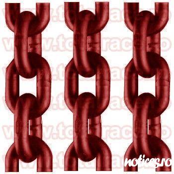 Total Race Romania comercializeaza cu livrare din stoc Bucuresti : lant ridicare macara grad 100 dimensiune 7 mm 2 tone, lanturi grad 100 rosii dimensiune za 8 mm WLL 2 tone, lant ridicare 10 mm 4 tone, lant ridicare grad 100 13 mm 6,7 tone , lant ridicar