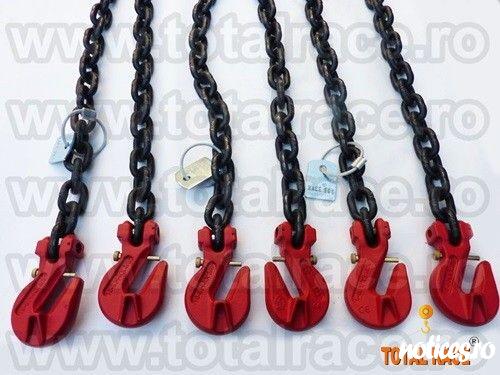 Total Race Romania pune la dispozitia clientilor diverse configuratii pentru sisteme complete de ancorare din lant , sisteme ancorare lant cu carlige de scurtare la capete, sisteme ancorare lant cu carlige cu siguranta , sisteme ancorare lant cu carlige c