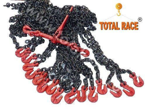 Total Race Romania pune la dispozitia clientilor diverse configuratii pentru sisteme complete de ancorare din lant , sisteme ancorare lant cu carlige de scurtare la capete, sisteme ancorare lant cu carlige cu siguranta , sisteme ancorare lant cu carlige c