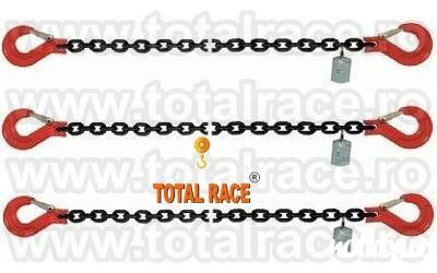Total Race Romania comercializeaza lanturi de ancorare sistem complet 8 mm Lc = 4000 daN, lanturi de ancorare sistem complet 10 mm Lc = 6300 daN , lanturi de ancorare sistem complet 13 mm Lc = 10000 daN , lanturi de ancorare sistem complet 16 mm Lc = 1600