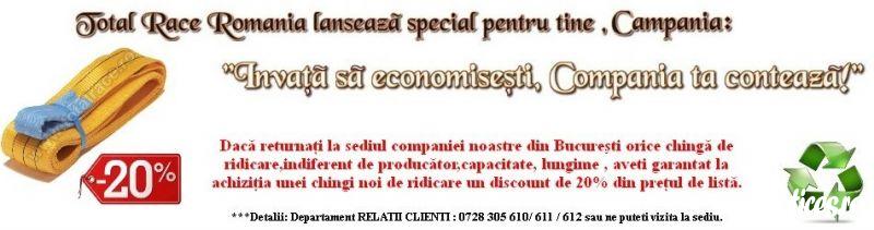 Total Race Romania comercializeaza chingi productie Olanda, chingi cu tonaj pana la 200 tone,dispozitive din chingi de ridicare,ridicare profesionala, chinga techlon, chinga Dyneema, , chingi cu livrare din stoc, chingi cu lungimi la comanda, chingi de ri