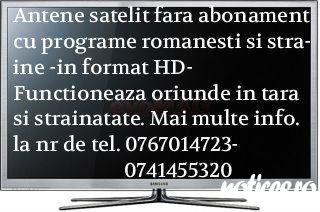 ANTENE SATELIT FARA ABONAMENT-FILMARI DIVERSE.