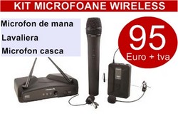  Proel WM202KIT set de microfoane profesionale fara fir