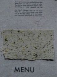 Hartie manuala, hartie ecologica, tipar manual