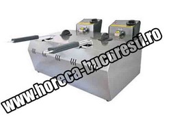 Friteusa electrica dubla 8+8 L