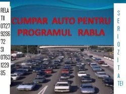 CUMPAR AUTOTURISME PENTRU PROGRAMUL RABLA