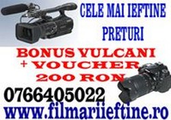 cele mai mici preturi pentru pachete foto-video, dj-sonorizare pentru nunta si botez