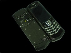 Vertu Signature S, Silver / Black- DUAL SIM - SUPER TEL. DE LUX - FULL METAL -OFERTA