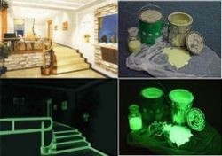 Vopsea fosforescenta glow in the dark