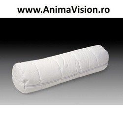 Perna rotunda latex natural cu husa detasabila
