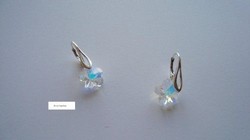cercei swarovski floare
