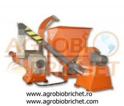 AgroBioBrichet presa mecanica brichete din biomasa si rumegus