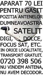 Aparat reglaj antene satelit