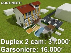 Apartamente noi de vanzare pe litoral: duplex, la cheie, vila. Costinesti. Proprietar (Dezvoltator)