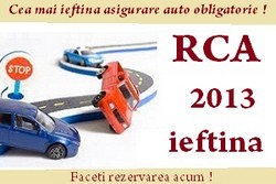 Asigurare auto RCA 2013 - ieftina, cea mai
