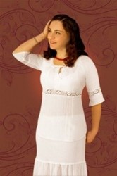 Bluza vara cu dantela
