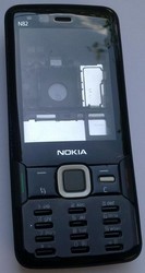 Carcasa Nokia N82 Black ( Neagra ) ORIGINALA COMPLETA