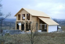 Case din lemn eco, tratat si ignifugat care nu arde, de la 7000 EURO www.austrocasa.ro 