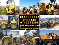 Dezmembrez utilaje: