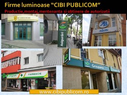 Firme luminoase,casete luminoase,reclame luminoase