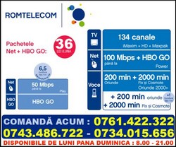 Instalez internet Romtelecom Dristor